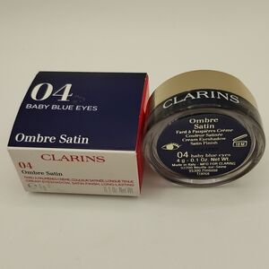 Clarins Ombre Satin Cream Eyeshadow in the shade 04 Baby Blue Eyes BNIB